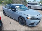 2023 Honda Civic Sport Light Blue vin: 2HGFE2F55PH572294