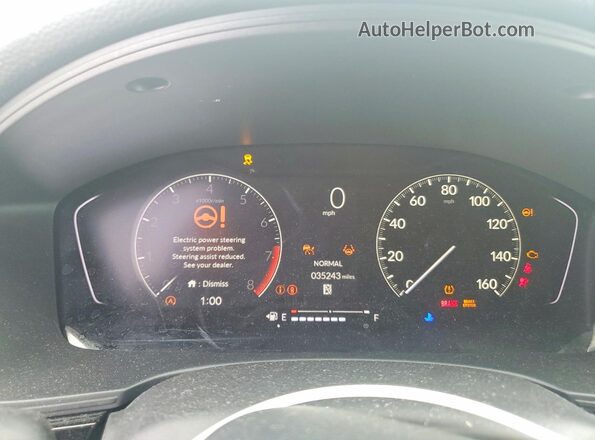 2HGFE2F55RH507206 2024 HONDA CIVIC Серый Вид щитка приборов