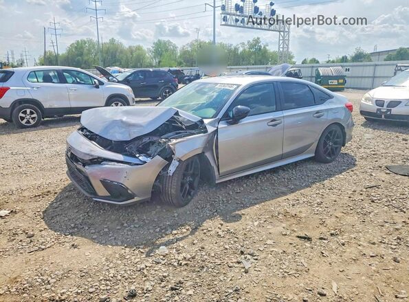 2HGFE2F55RH507206 2024 HONDA CIVIC Серый Передняя левая четверть