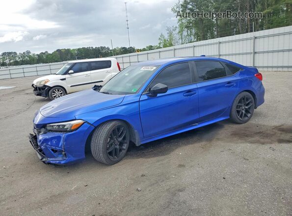 2HGFE2F55RH509683 2024 HONDA CIVIC Blue Front left