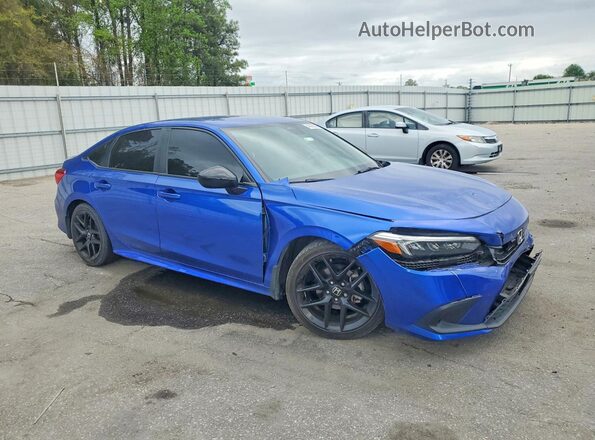 2HGFE2F55RH509683 2024 HONDA CIVIC Blue Front right