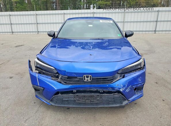 2HGFE2F55RH509683 2024 HONDA CIVIC Blue Front view