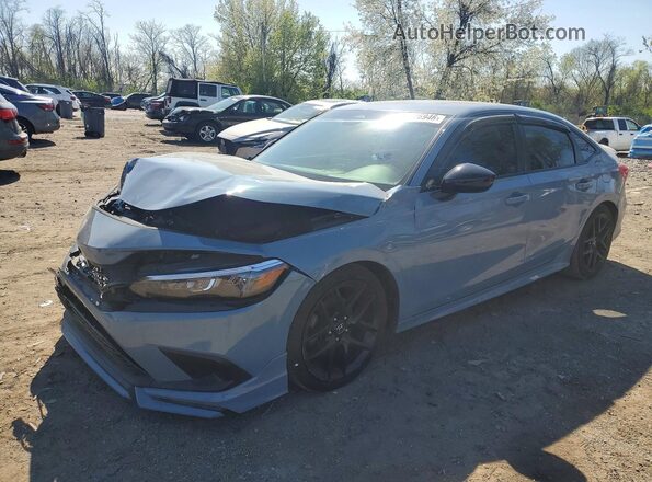 2HGFE2F55RH562545 2024 HONDA CIVIC Gray Przód lewy