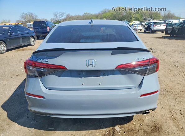 2HGFE2F55RH562545 2024 HONDA CIVIC Gray Widok z tyłu