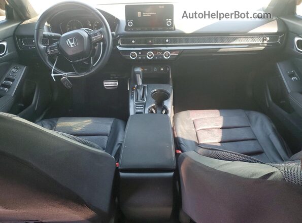 2HGFE2F55RH562545 2024 HONDA CIVIC Gray Widok deski rozdzielczej