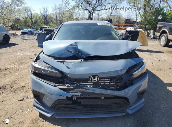 2HGFE2F55RH562545 2024 HONDA CIVIC Gray Widok z przodu