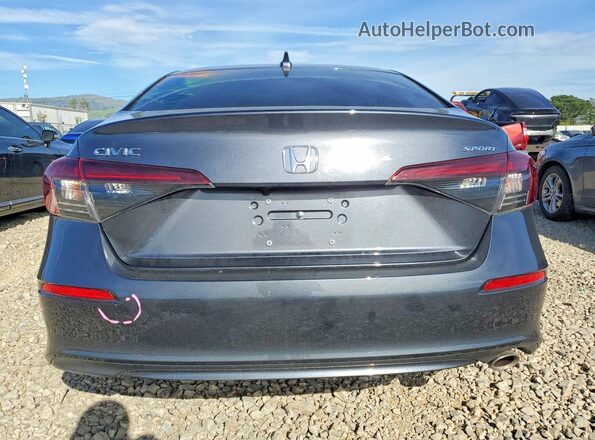 2HGFE2F55SH538056 2025 HONDA CIVIC Gray Вид ззаду