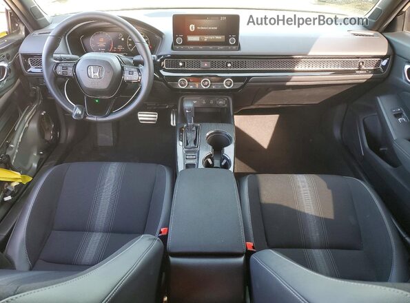 2HGFE2F55SH538056 2025 HONDA CIVIC Gray Вид панелі приладів