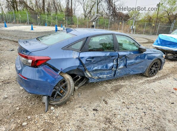 2HGFE2F55SH579898 2025 HONDA CIVIC Синий Задняя правая четверть