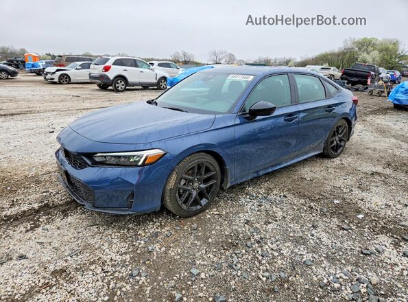2HGFE2F55SH579898 2025 HONDA CIVIC Синий Передняя левая четверть