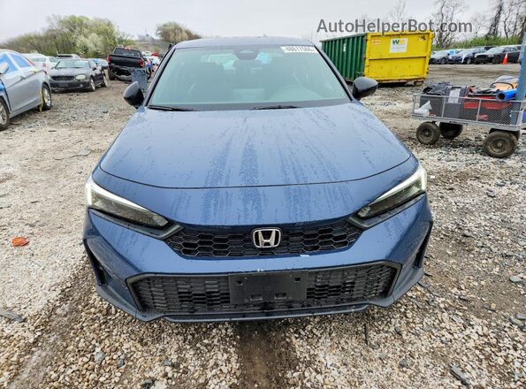 2HGFE2F55SH579898 2025 HONDA CIVIC Синий Вид спереди