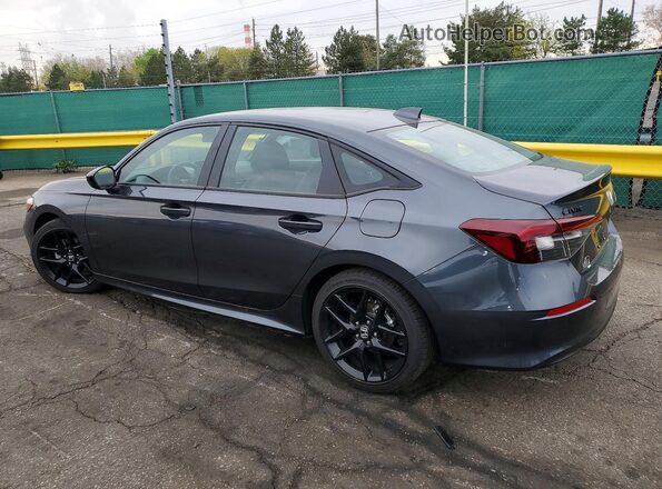 2HGFE2F55TH532663 2026 HONDA CIVIC Серый Задняя левая четверть