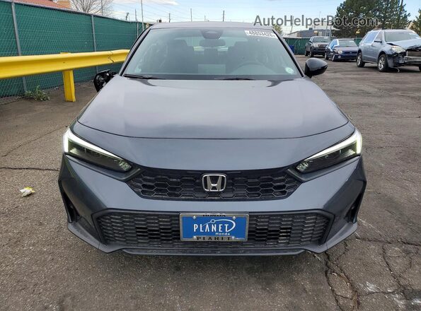2HGFE2F55TH532663 2026 HONDA CIVIC Серый Вид спереди