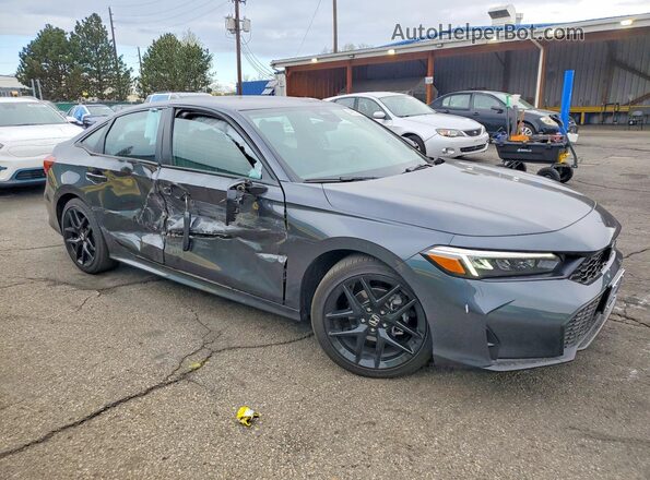2HGFE2F55TH532663 2026 HONDA CIVIC Серый Передняя правая четверть