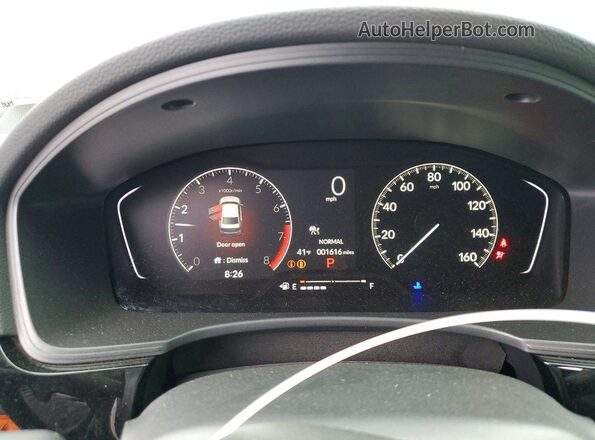 2HGFE2F55TH532663 2026 HONDA CIVIC Серый Вид щитка приборов