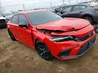 2022 Honda Civic Sport Red vin: 2HGFE2F56NH502820