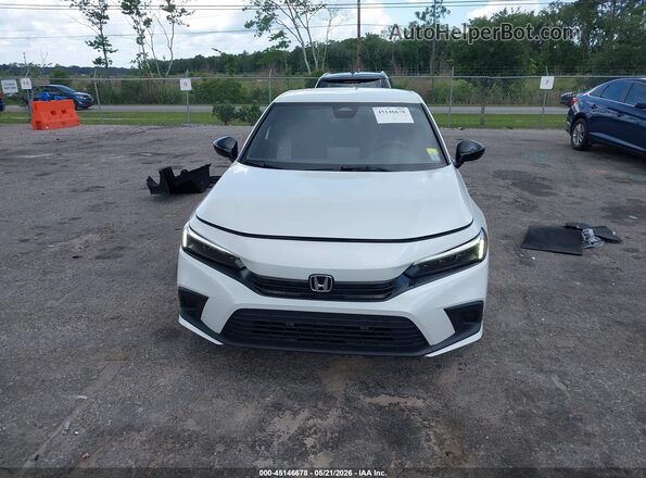 2HGFE2F56NH512599 2022 HONDA CIVIC Белый Вид задней части салона