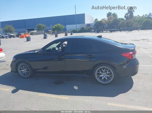2HGFE2F56NH562743 2022 HONDA CIVIC Black Панорамний вид салону 360°