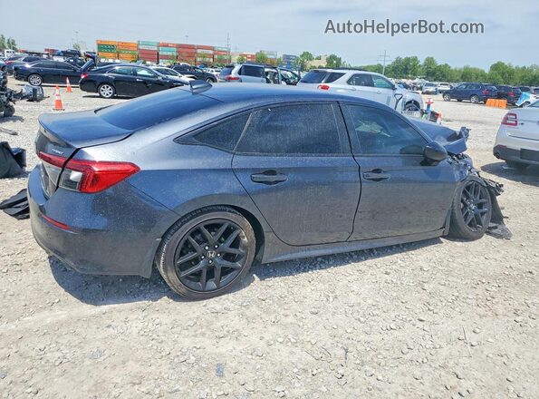 2HGFE2F56NH570499 2022 HONDA CIVIC Charcoal Rear right