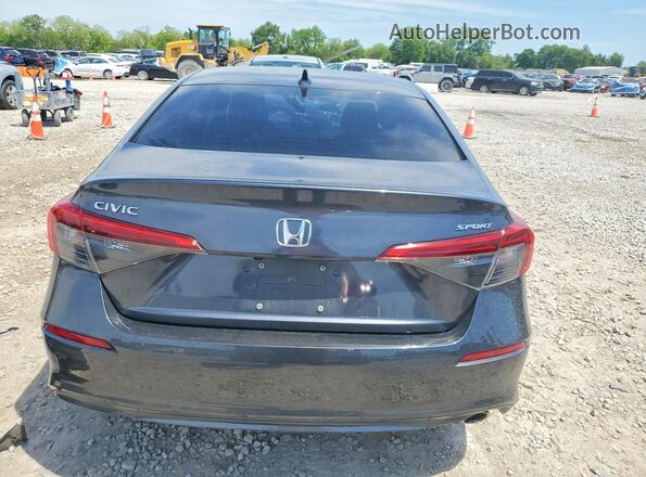 2HGFE2F56NH570499 2022 HONDA CIVIC Charcoal Rear view