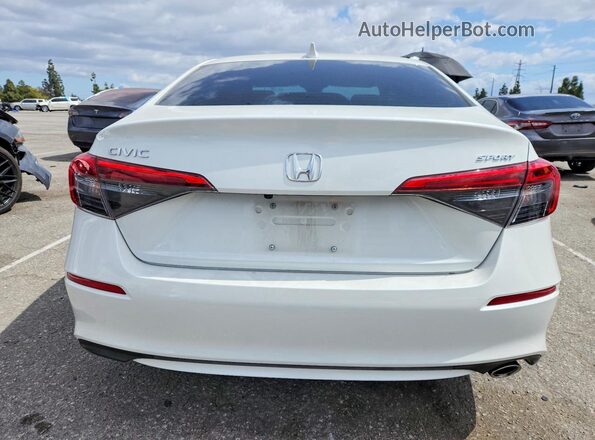 2HGFE2F56PH503467 2023 HONDA CIVIC Белый Вид сзади