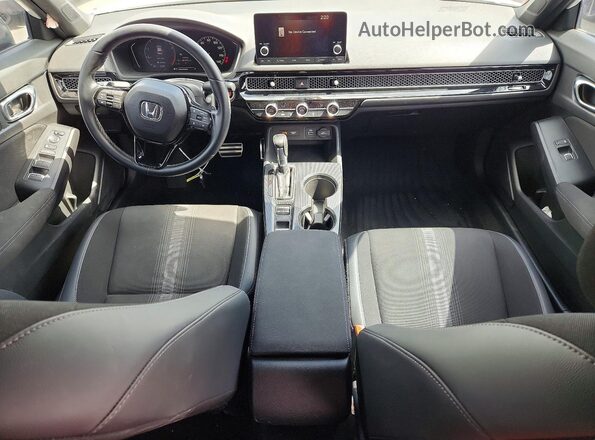 2HGFE2F56PH503467 2023 HONDA CIVIC Белый Вид панели приборов