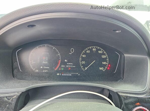 2HGFE2F56PH503467 2023 HONDA CIVIC Белый Вид щитка приборов