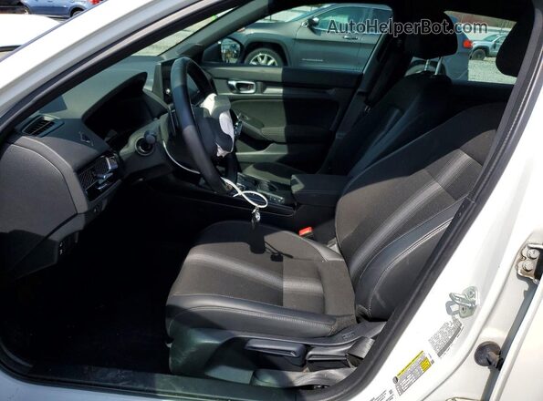 2HGFE2F56PH561093 2023 HONDA CIVIC White Front interior view