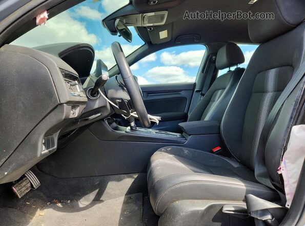 2HGFE2F56RH539839 2024 HONDA CIVIC Серый Вид салона спереди