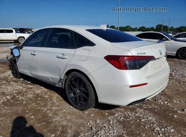 2HGFE2F56RH552378 2024 HONDA CIVIC Белый Задняя левая четверть
