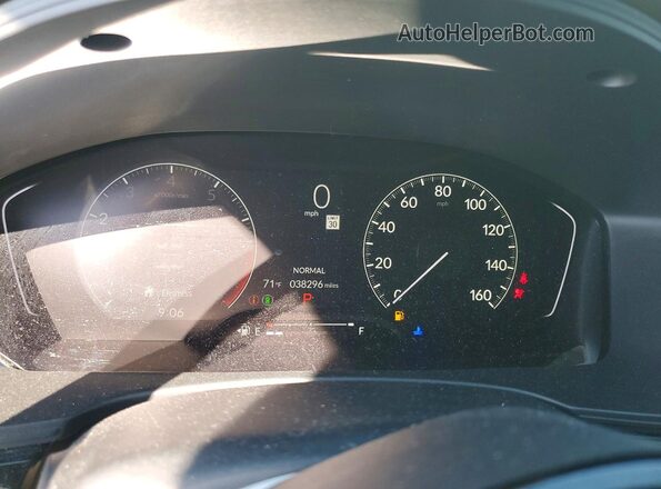 2HGFE2F56RH552378 2024 HONDA CIVIC Белый Вид щитка приборов