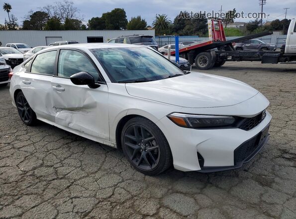 2HGFE2F56SH538499 2025 HONDA CIVIC Белый Передняя правая четверть
