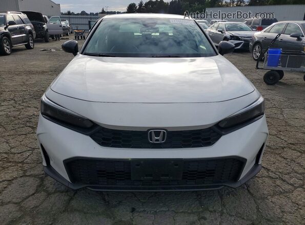 2HGFE2F56SH538499 2025 HONDA CIVIC Белый Вид спереди