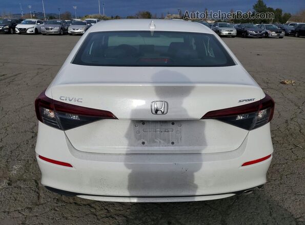 2HGFE2F56SH538499 2025 HONDA CIVIC Белый Вид сзади