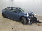 2025 Honda Civic Sport Blue vin: 2HGFE2F56SH596239 Damage: Grille, Missing, Replacement Required