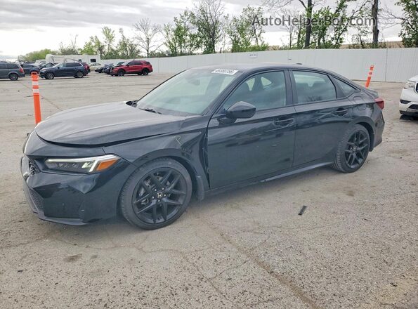2HGFE2F56TH514530 2026 HONDA CIVIC Black Առջևի ձախ երեք քառորդ տեսարան