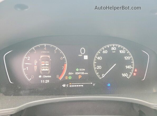 2HGFE2F56TH514530 2026 HONDA CIVIC Black Սարքավորումների վահանակի տեսք
