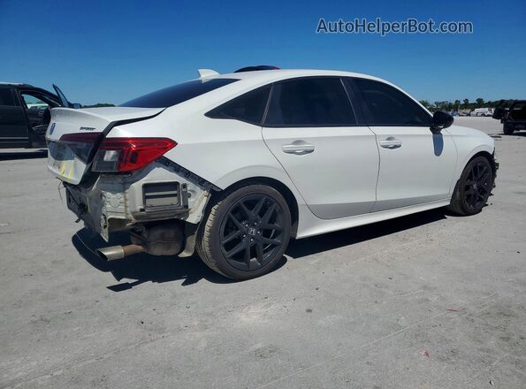 2HGFE2F57NH538600 2022 HONDA CIVIC White უკანა მარჯვენა