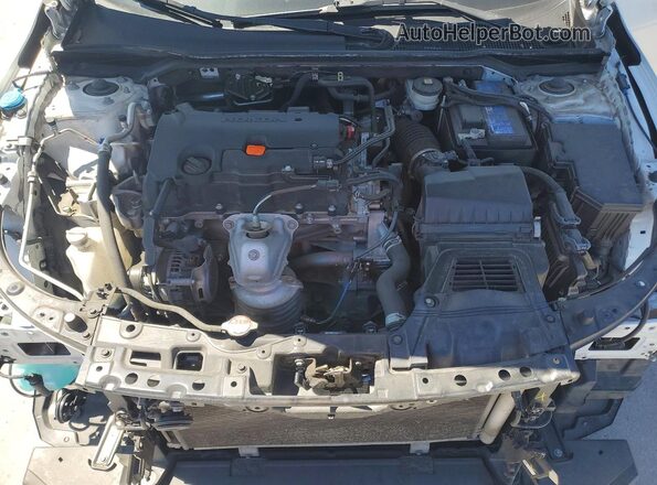 2HGFE2F57NH538600 2022 HONDA CIVIC White უკანა სალონის ხედი