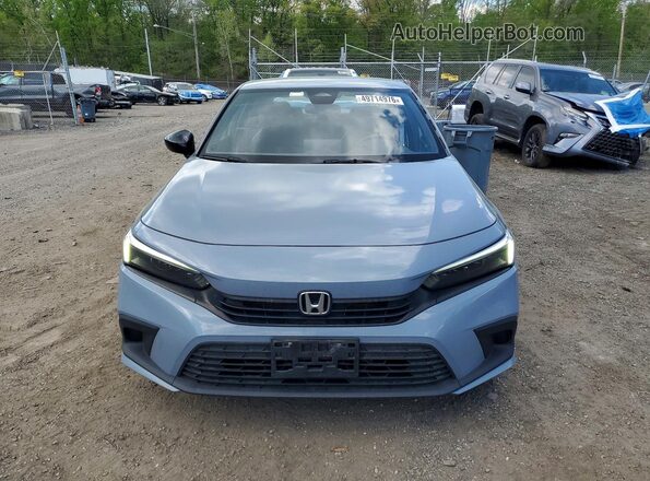 2HGFE2F57NH580720 2022 HONDA CIVIC Синий Вид спереди