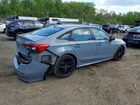 2022 Honda Civic Sport Синий vin: 2HGFE2F57NH580720