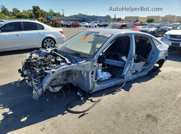 2HGFE2F57NH600299 2022 HONDA CIVIC Серый Передняя левая четверть