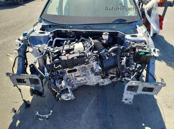 2HGFE2F57NH600299 2022 HONDA CIVIC Серый Вид задней части салона