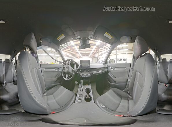 2HGFE2F57RH510849 2024 HONDA CIVIC White Vista de la etiqueta del VIN