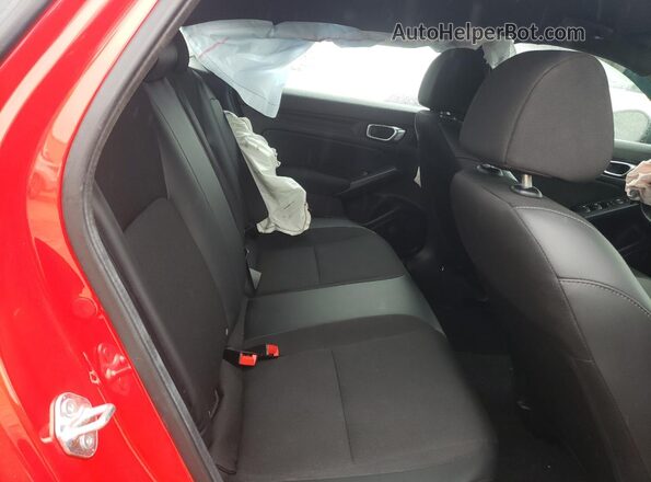 2HGFE2F57RH564345 2024 HONDA CIVIC Red Widok tylnych siedzeń