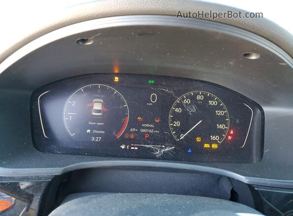 2HGFE2F57RH592467 2024 HONDA CIVIC Black Widok zestawu wskaźników