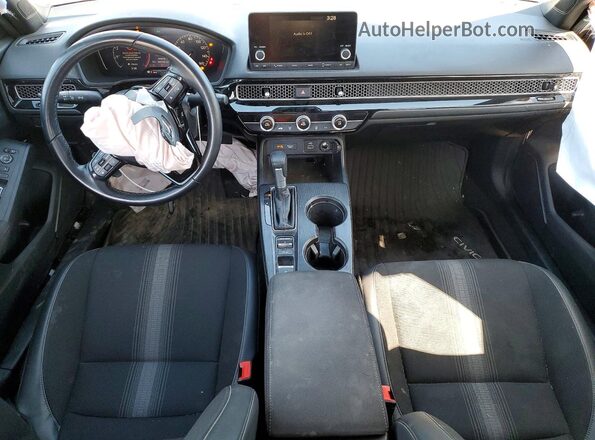 2HGFE2F57RH592467 2024 HONDA CIVIC Black Widok deski rozdzielczej