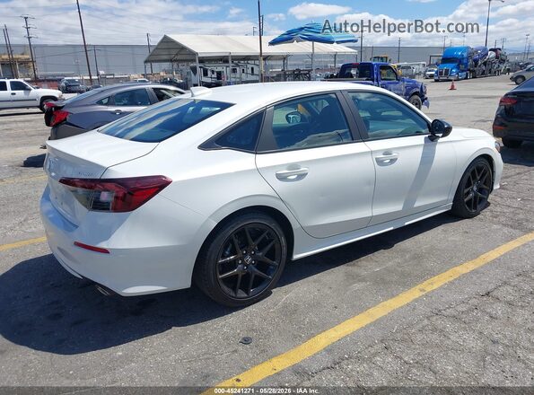 2HGFE2F57SH540438 2025 HONDA CIVIC White უკანა მარჯვენა