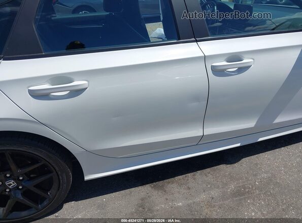 2HGFE2F57SH540438 2025 HONDA CIVIC White წინა ხედი