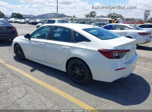 2HGFE2F57SH540438 2025 HONDA CIVIC White უკანა მარცხენა